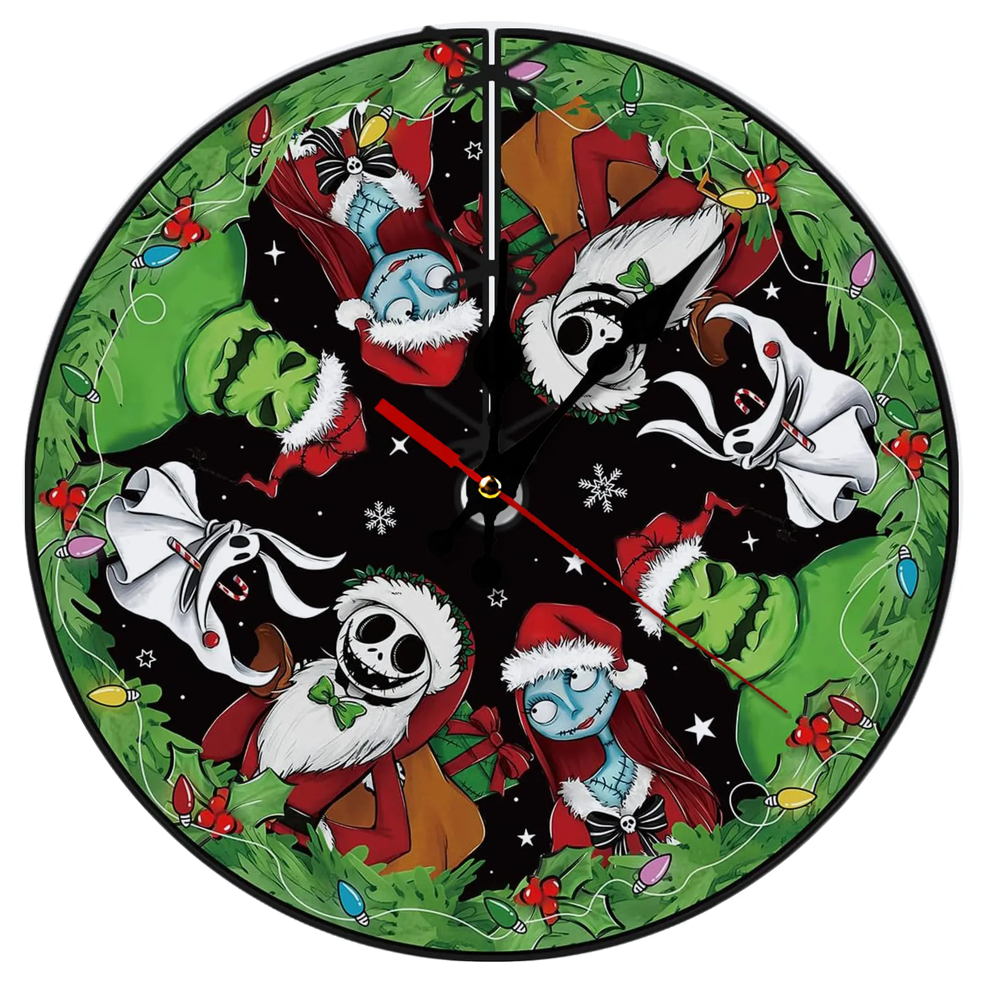 Silent Round Wall Clock – Modern & Stylish DIY Design, Durable Wood Construction, Easy To Install – Perfect For Office, Bedroom, Living Room, And More